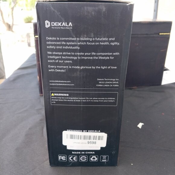 Dekala Arches Deluxe Sunrise Alarm Clock, alexa. New in open box - Picture 4 of 8